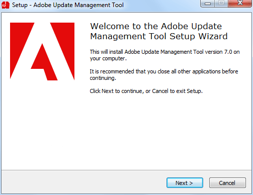 Adobe Update Management Tool 7.0
