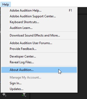 Adobe Audition CC 2020