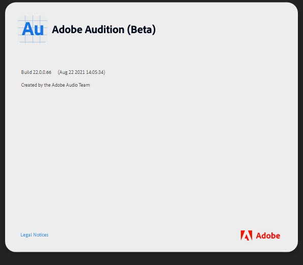 Adobe Audition CC 2022 (v22.0)