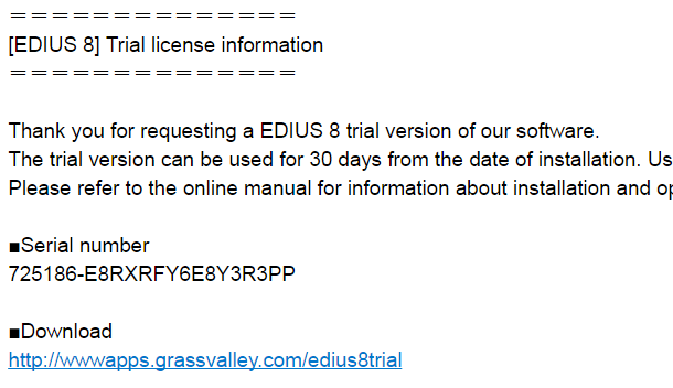 Grass Valley EDIUS Pro 8
