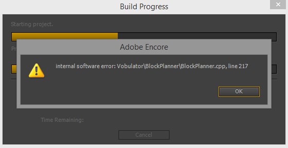 Adobe Encore CS6