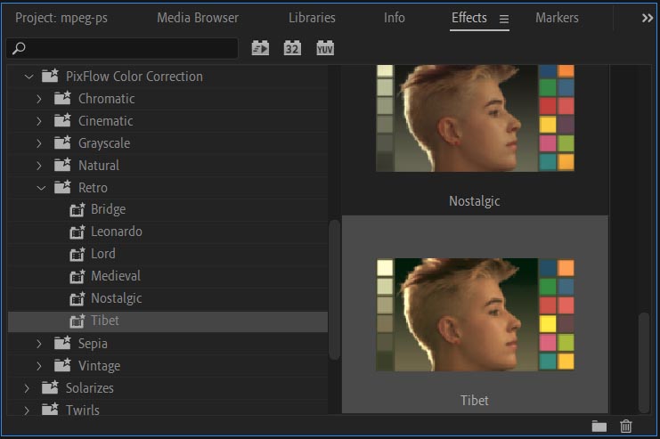 Color Correction & Color Grading Presets for Premiere Pro