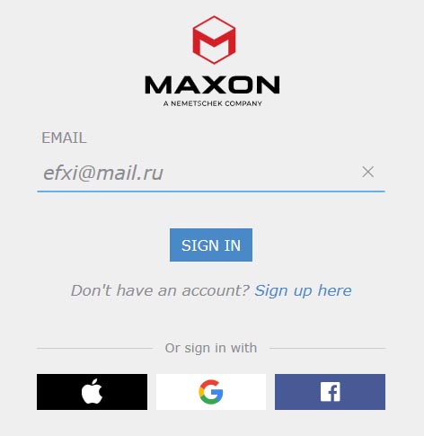 Maxon App
