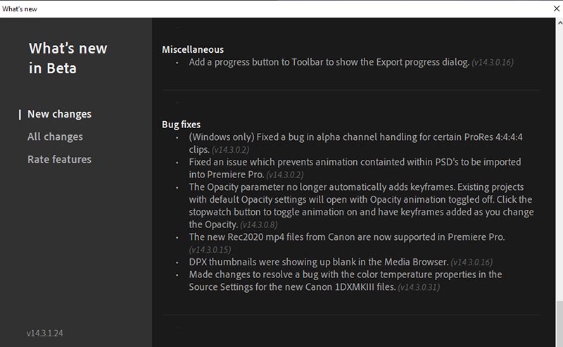 Adobe Premiere Pro 2020 v14.3.1.24 Beta