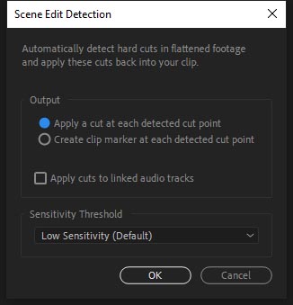 Scene Edit Detection