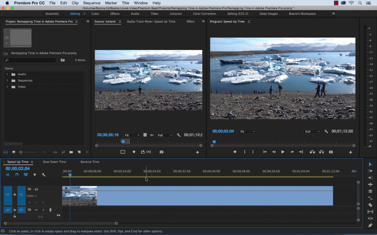 Premiere Pro Slow Motion - Как создать эффект Slow Motion в Adobe Premiere