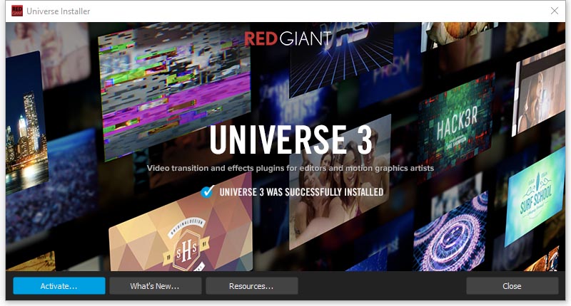Red Giant Universe 3.2