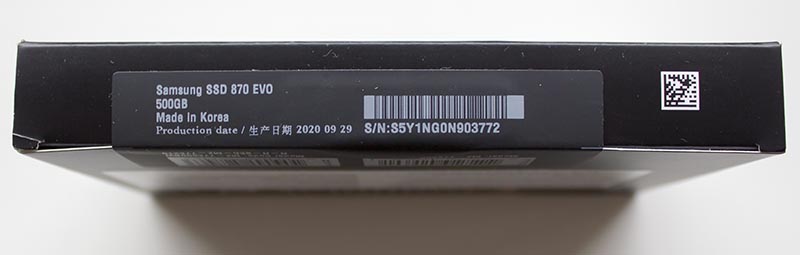 Samsung 870 EVO (MZ-77E500BW)