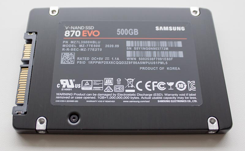 Samsung 870 Evo Mz