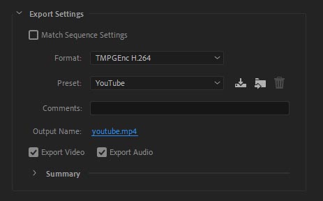 TMPGEnc Movie Plug-in AVC for Premiere Pro Version 1.1.8.25