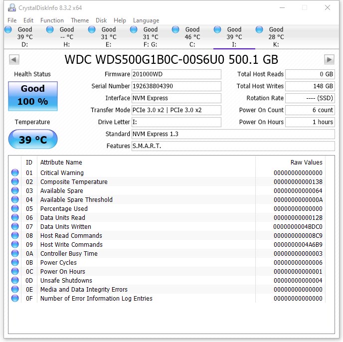 WD Blue WDS500G1B0C