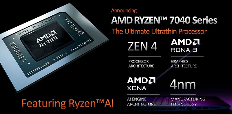 AMD Ryzen 7040 