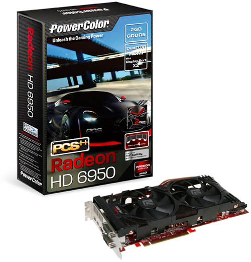 PowerColor PCS++ HD6950 2GB GDDR5