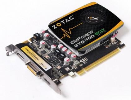 Zotac GeForce GTS 450 ECO Edition