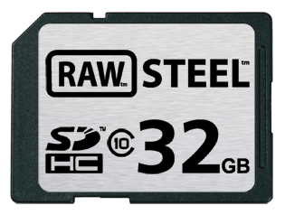 Hoodman RAW STEEL 32GB SHDC CLASS 10