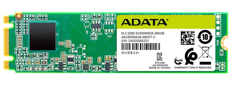 ADATA Ultimate SU650 M.2 2280 SATA SSD