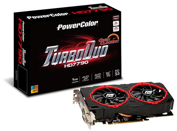 PowerColor TurboDuo HD7790 1GB GDDR5 OC
