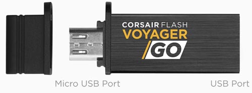 Corsair Flash Voyager GO 64 GB