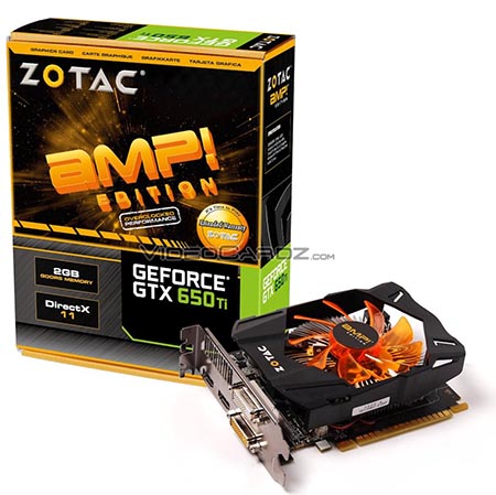 ZOTAC GeForce GTX 650 Ti 2GB AMP! Edition