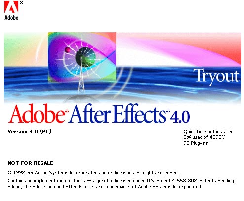 Adobe After Effects 4.0