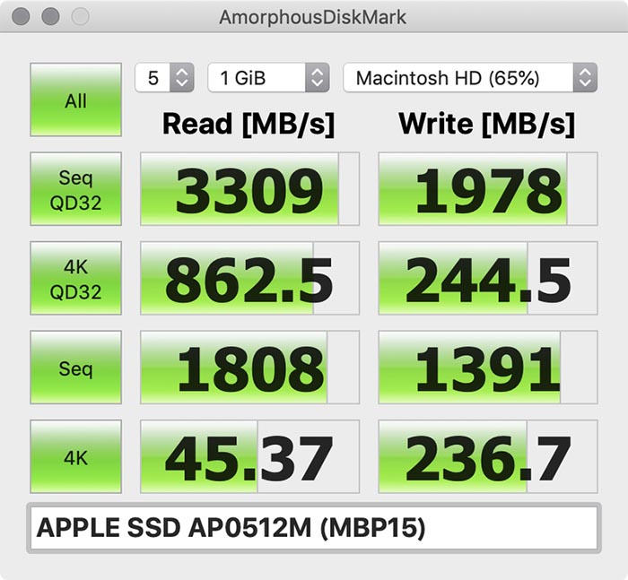 Apple SSD AP0512M