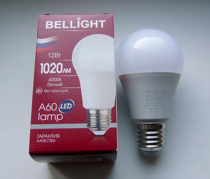 Bellight LED A60 12W