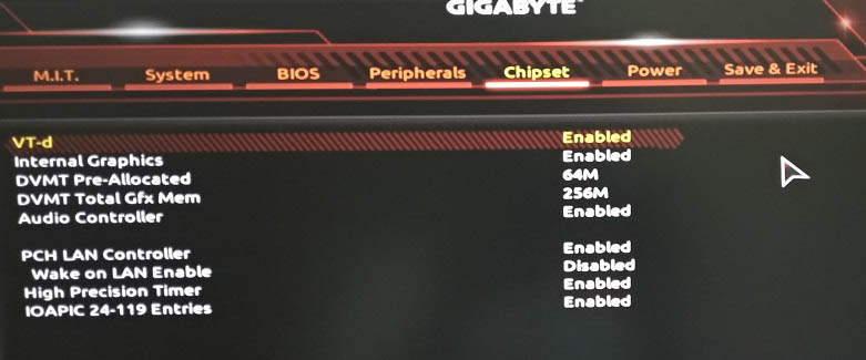 Gigabyte Z370-HD3 BIOS UEFI