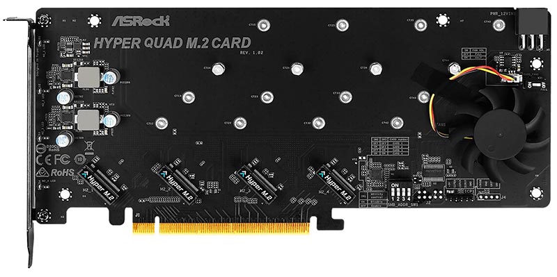 ASRock Hyper Quad M.2 PCIe