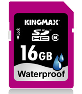 KINGMAX Waterproof SDHC