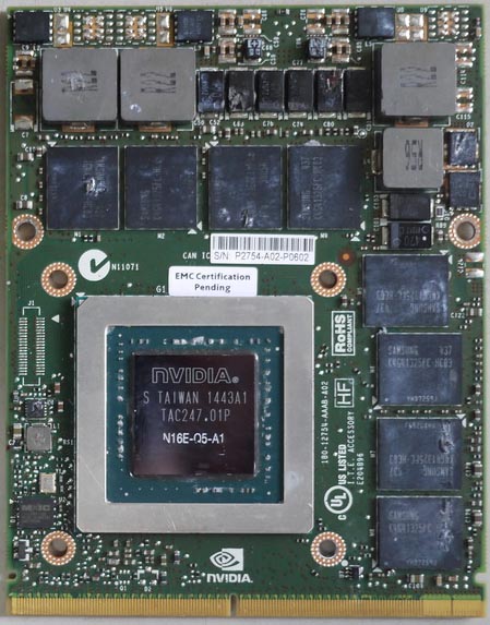 Мобильный чипсет NVIDIA Quadro M3000M